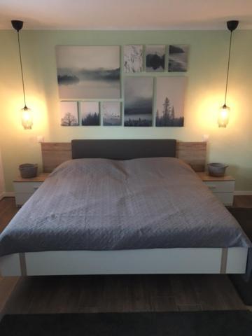 „Suedblick“ Gemuetliche Doppelhaushaelfte Appartement Lastrup Buitenkant foto