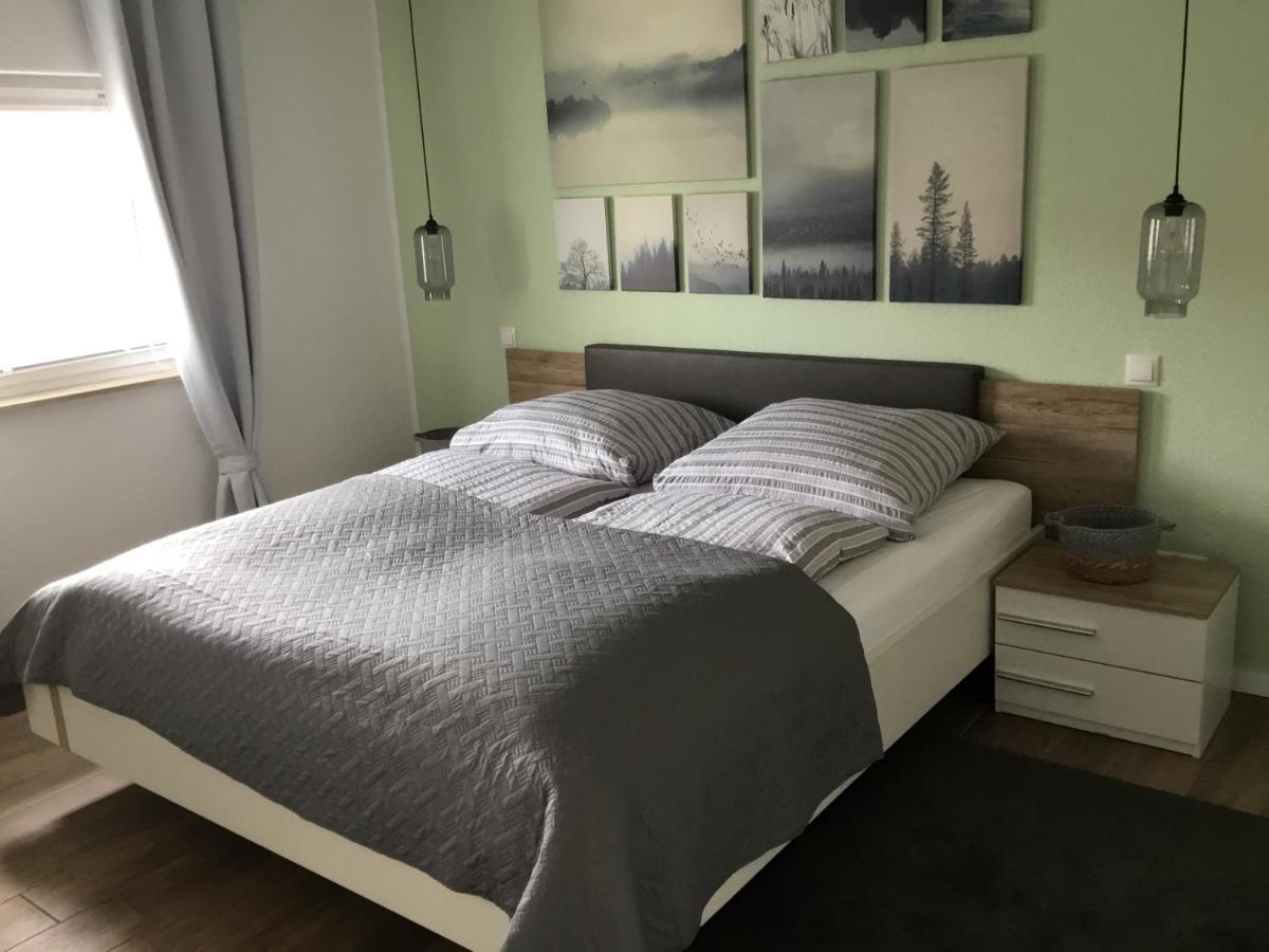 „Suedblick“ Gemuetliche Doppelhaushaelfte Appartement Lastrup Buitenkant foto