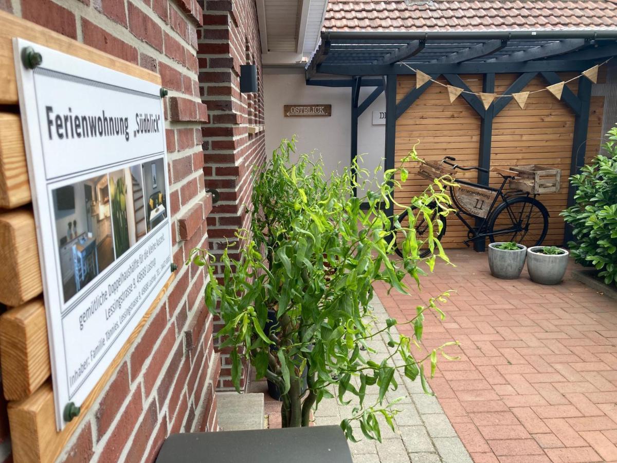 „Suedblick“ Gemuetliche Doppelhaushaelfte Appartement Lastrup Buitenkant foto